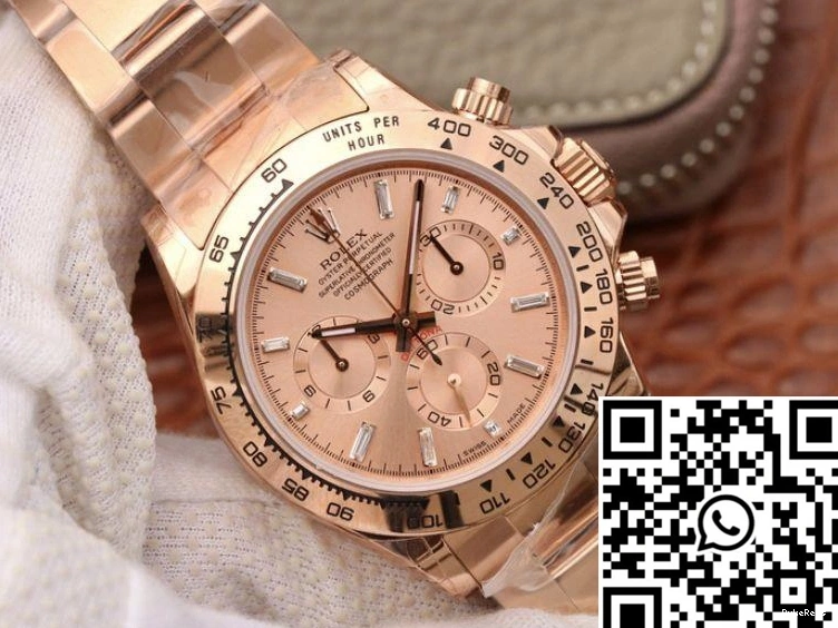 Cosmograph Rose Rolex Dial 116508 Factory Gold JH Daytona 0919